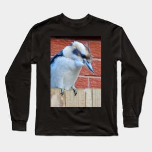 Kookaburra on the Fence! Long Sleeve T-Shirt